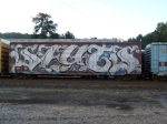 Grafetti boxcar